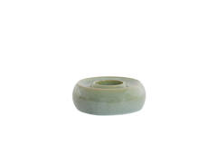 Tealight holder Ø20,5x7,5 cm OTHONI ceramics mint green