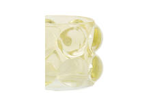 Tealight Ø8,5x6,5 cm ZADAR glass yellow