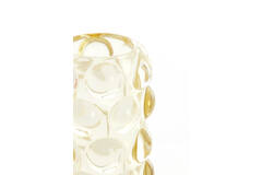Tealight Ø8,5x12,5 cm ZADAR glass yellow