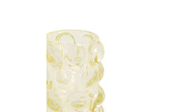 Tealight Ø8,5x12,5 cm ZADAR glass yellow