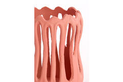 Theelicht Ø13x16 cm TIVOLI mat licht roze