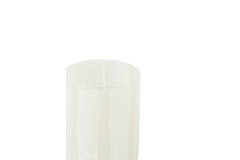 Tealight Ø10x13 cm DRINO glass transparent+cream+beige