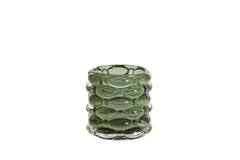 Tealight Ø9,5x9,5 cm WADLEY glass green