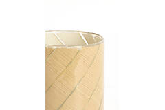 Tealight Ø10x11 cm BADAYA glass clear+terra