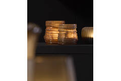 Tealight Ø10x11,5 cm MILYAN glass light brown