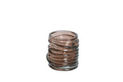 Tealight Ø10x11,5 cm MILYAN glass brown