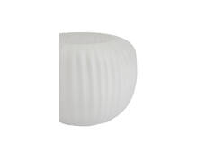 Tealight Ø11x9 cm OPALINE glass matt white