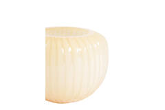 Tealight Ø11x9 cm OPALINE glass peach