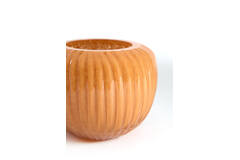 Tealight Ø11x9 cm OPALINE glass orange