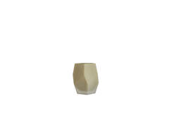 Tealight Ø8x10 cm NOBLE glass matt olive green