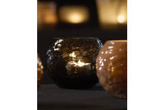 Tealight Ø10x8 cm ECLAT glass dark brown