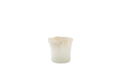 Tealight Ø15x15 cm MYRON glass cream