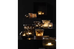 Tealight Ø15x15 cm MYRON glass light brown