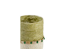 Tealight holder Ø10x13 cm MELORA light green+cream