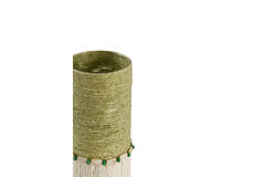 Tealight holder Ø10x23 cm MELORA light green+cream