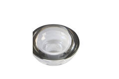 Tealight Ø8x3,5 cm XELON glass smoked