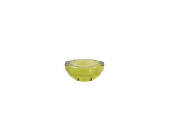 Tealight Ø8x3,5 cm XELON glass olive green