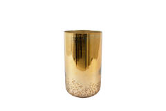 Hurricane Ø17x30 cm MIRJOLI glass gold lustre