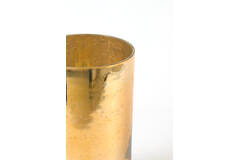 Hurricane Ø17x30 cm MIRJOLI glass gold lustre