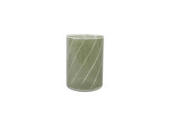 Tealight Ø14x20 cm BADAYA glass green