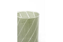 Tealight Ø14x20 cm BADAYA glass green
