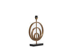 Lamp base 30x90x41 cm CASSEL antique bronze