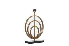 Lamp base 40x13x50 cm CASSEL antique bronze