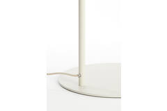 Floor lamp 47x28x160 cm BISHO glass clear+cream