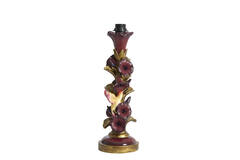 Lamp base Ø15x45,5 cm BERISSO burgundy