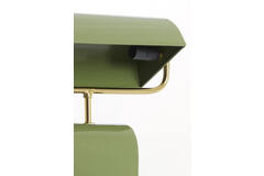 Tafellamp 35x15,50x38 cm CARDONA licht groen+goud