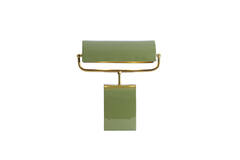 Tafellamp 35x15,50x38 cm CARDONA licht groen+goud