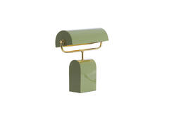 Tafellamp 35x15,50x38 cm CARDONA licht groen+goud
