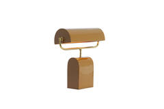Table lamp 35x15,5x38 cm CARDONA brown+gold