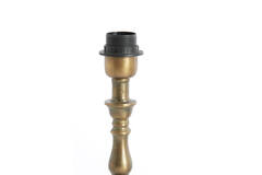 Lamp base Ø9x22 cm HELGA raw antique bronze