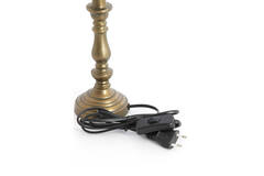 Lamp base Ø9x22 cm HELGA raw antique bronze