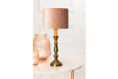 Lamp base Ø10x29 cm HELGA raw antique bronze