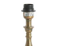Lamp base Ø10x29 cm HELGA raw antique bronze