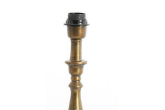 Lamp base Ø10x29 cm HELGA raw antique bronze