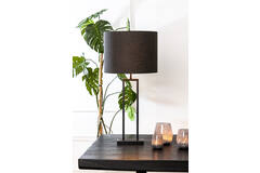 Lampvoet 20x10x55 cm SHIVA mat zwart