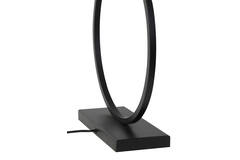Lampvoet 40x12,5x53 cm LIVA mat zwart