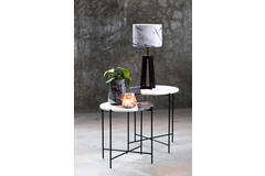 Lamp base 11,5x11,5x31 cm MILEY matt black