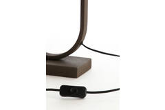 Lampvoet 20x13x55 cm JAMIRI bruin