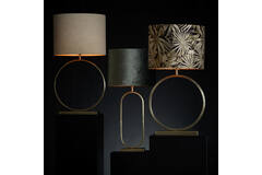 Lamp base 50x15x62 cm LIVA light gold