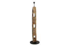 Vloerlamp Ø35x137-144 cm KARLOVO hout