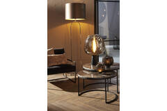 Vloerlamp 30x15x142 cm JAMIRI nikkel