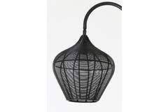 Vloerlamp 35x30x160 cm ALVARO mat zwart