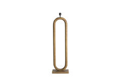 Vloerlamp 35x20x119 cm PACECO hout grijs-donker bruin