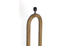 Vloerlamp 35x20x119 cm PACECO hout grijs-donker bruin