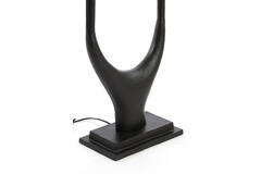 Vloerlamp 2L 31x18x149 cm GAVI mat zwart