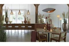 Vloerlamp 2L 31x18x149 cm GAVI antiek brons